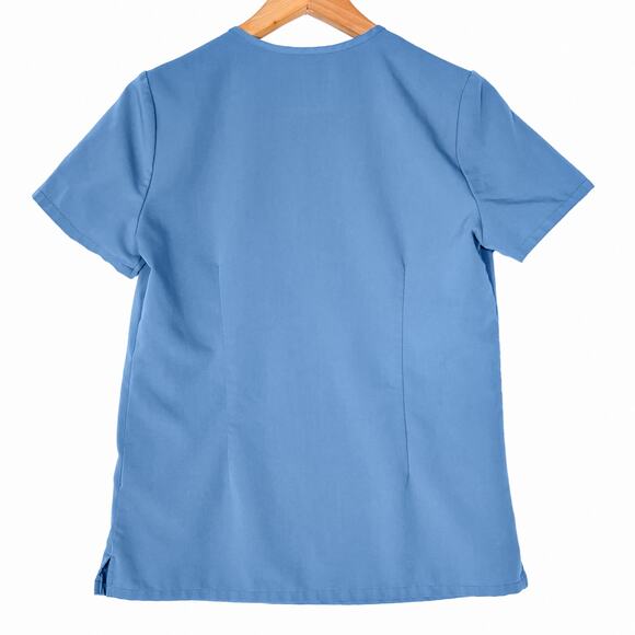 Figs Scrubs Set Catarina Top Zamora Jogger Pants Womens XS Ceil Blue 2443 2436 - Picture 3 of 11